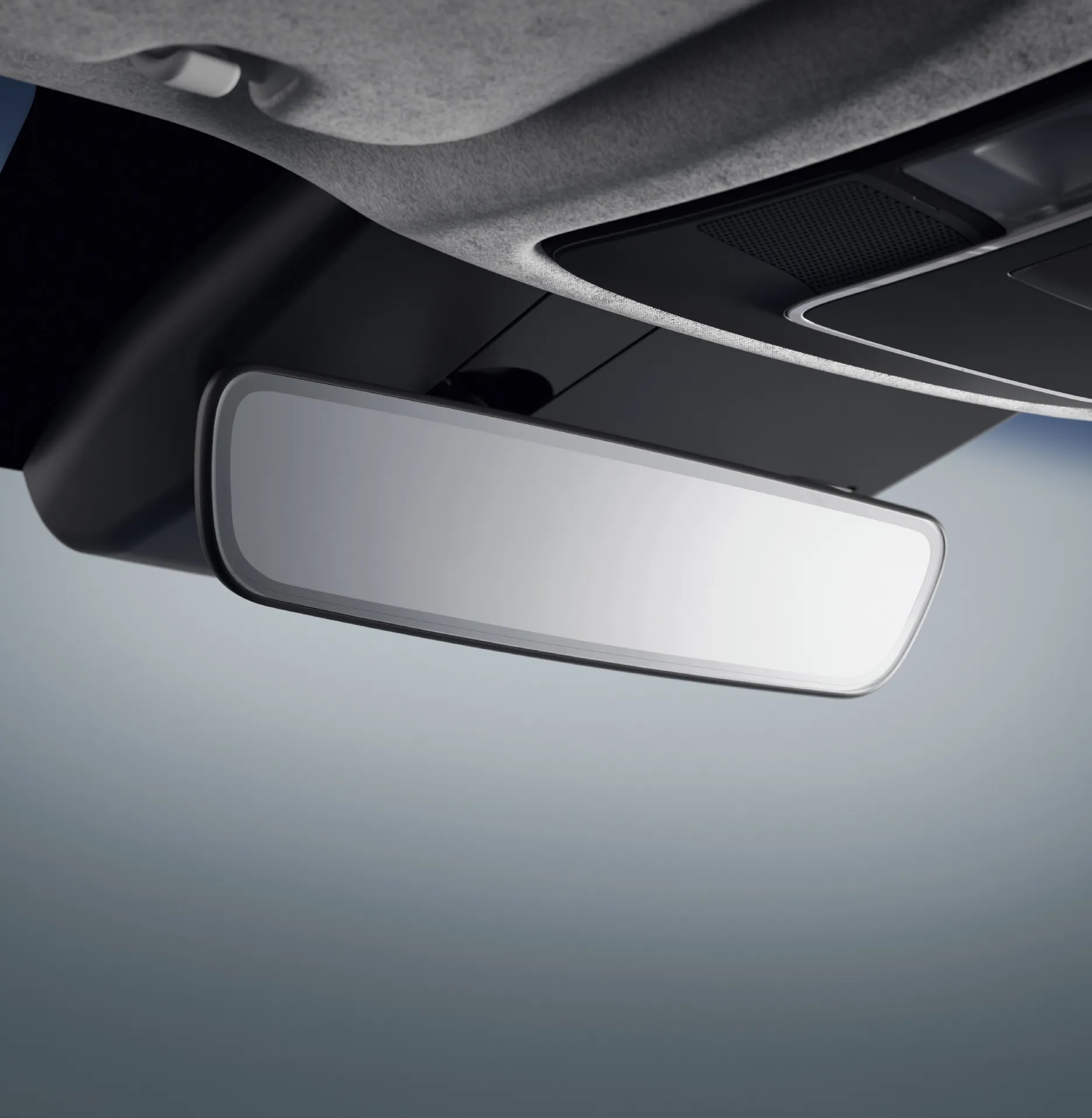 Bezel-Less Inside Mirror