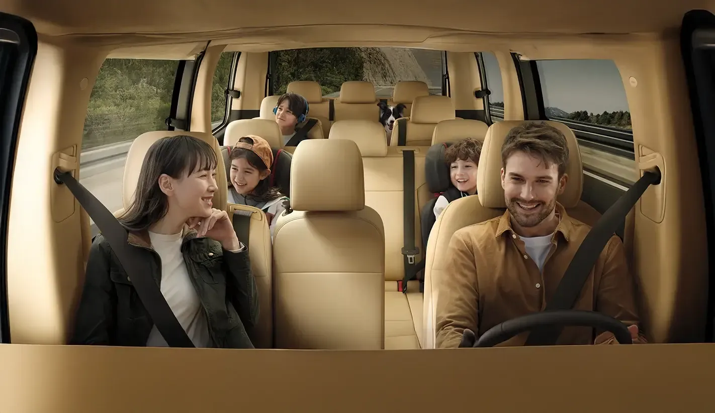 Seating Capacity Built for Family Safety