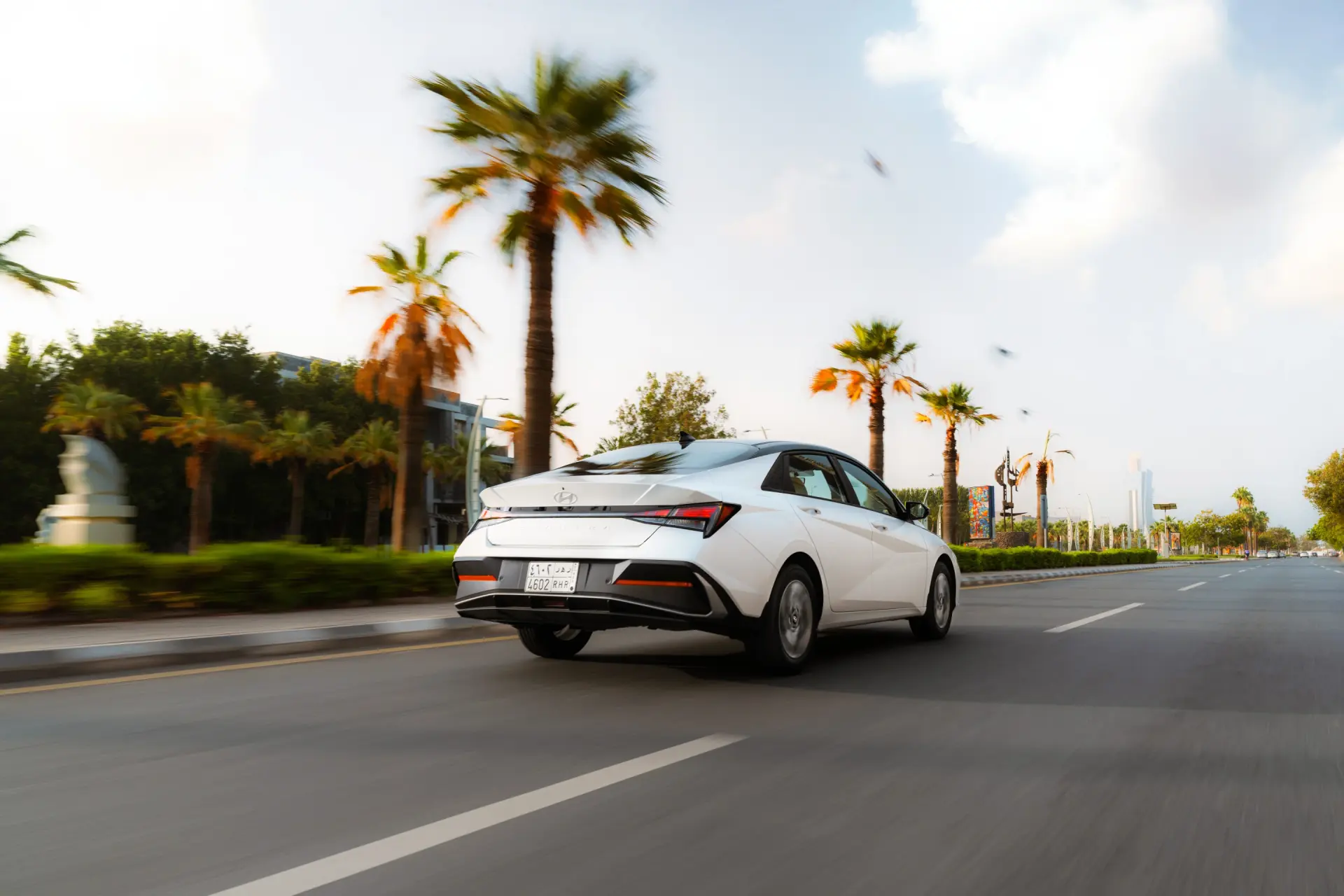 Scroll-based section image