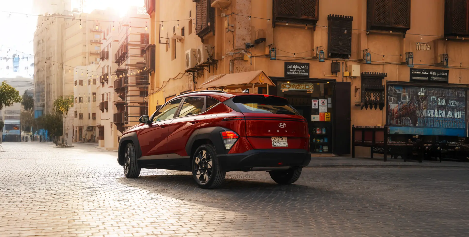 Scroll-based section image