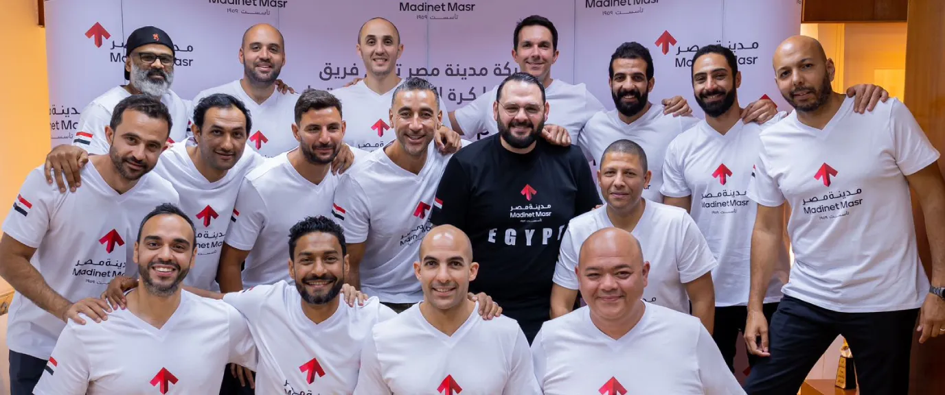 "Madinet Masr Sponsors The Masters Handball Team Stemming from its Commitment to Nurturing…