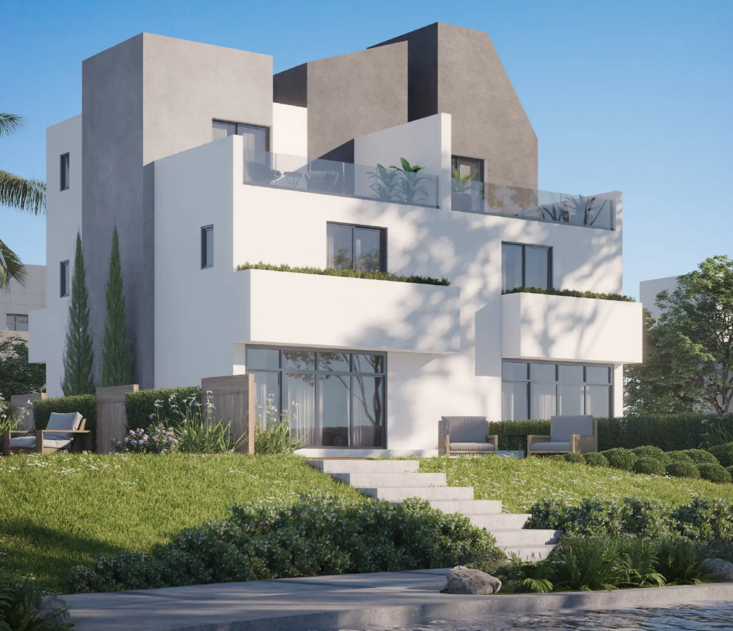 Twin Houses – unit type design