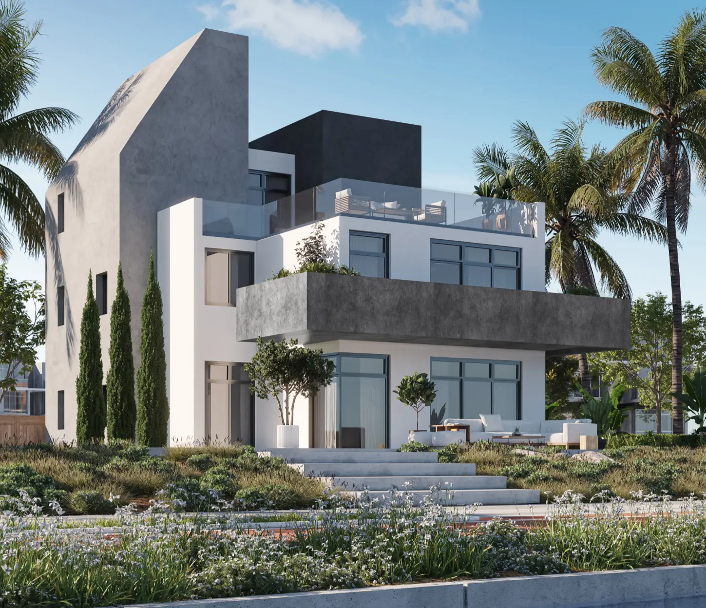 Villas – unit type design
