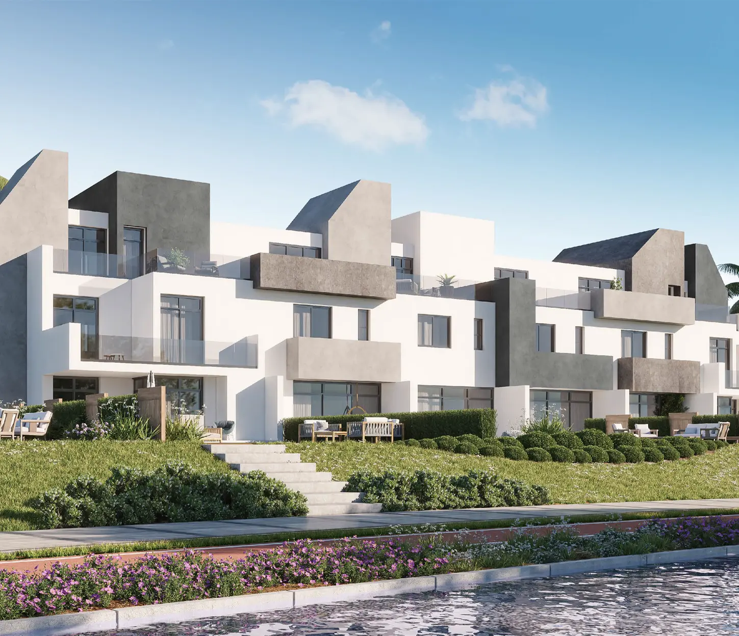 Townhouses – unit type design